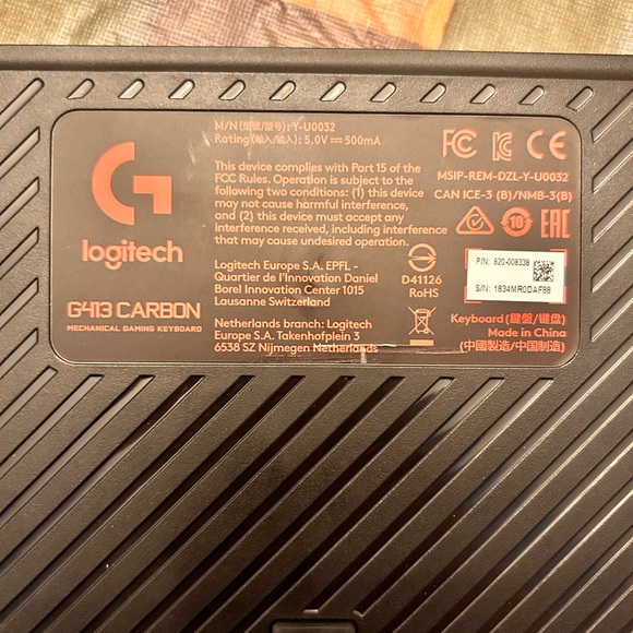 Gaming keyboard, red leds, used but in great condition - Picture 2 of 5